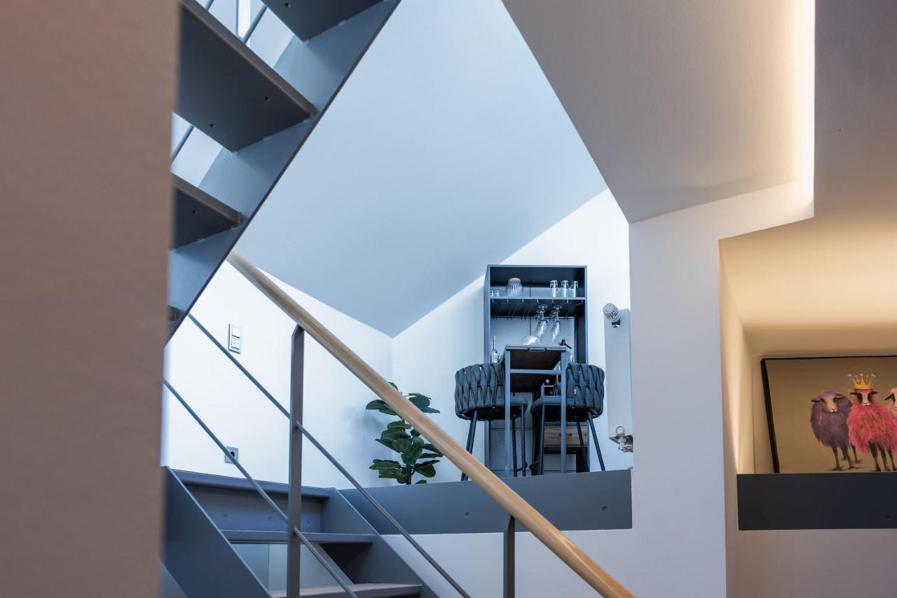 Luxus Wellness Loft - 245Qm - Designwohnen Im Zentrum Gutersloh Bagian luar foto