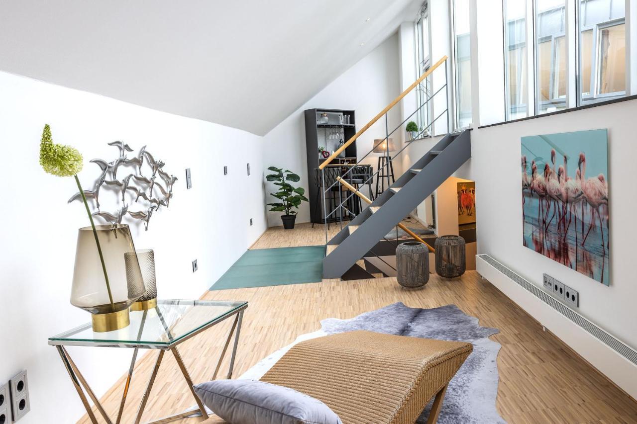 Luxus Wellness Loft - 245Qm - Designwohnen Im Zentrum Gutersloh Bagian luar foto